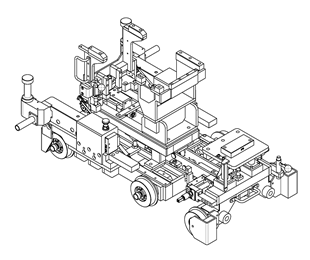 Engine-equipped truck