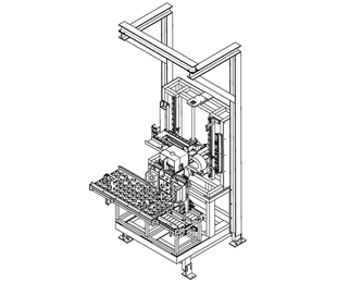 Motor assembling device
